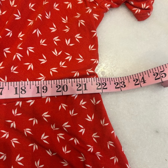 Red Plus Size A Line Dress 3X - Picture 4 of 6